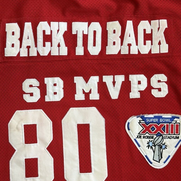 VTG Super Bowl XXIII Super Bowl XXIV Back to Back SB MVPS - Picture 7 of 16